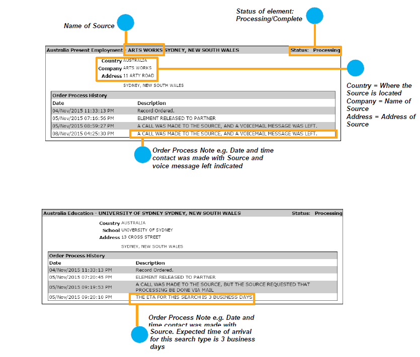 ServiceConnect - How do I read my Background Screen Report?