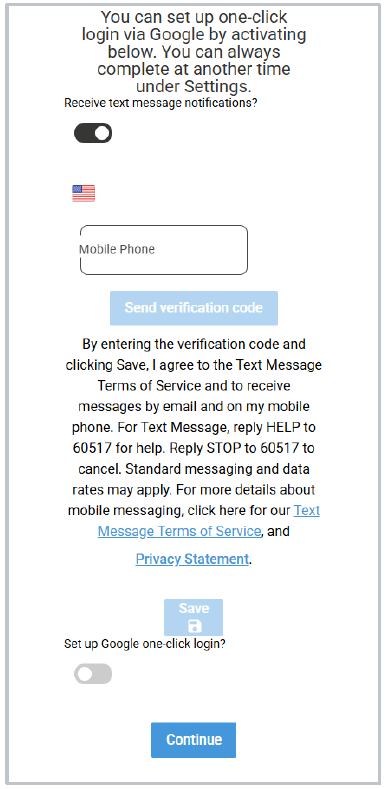 ServiceConnect - Candidate Hub Account Creation & Initial Login